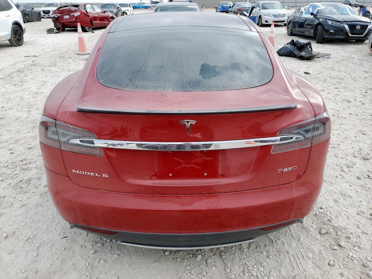 2015 Tesla Model S P85D VIN: 5YJSA1H43FF098177 Lot: 90920285