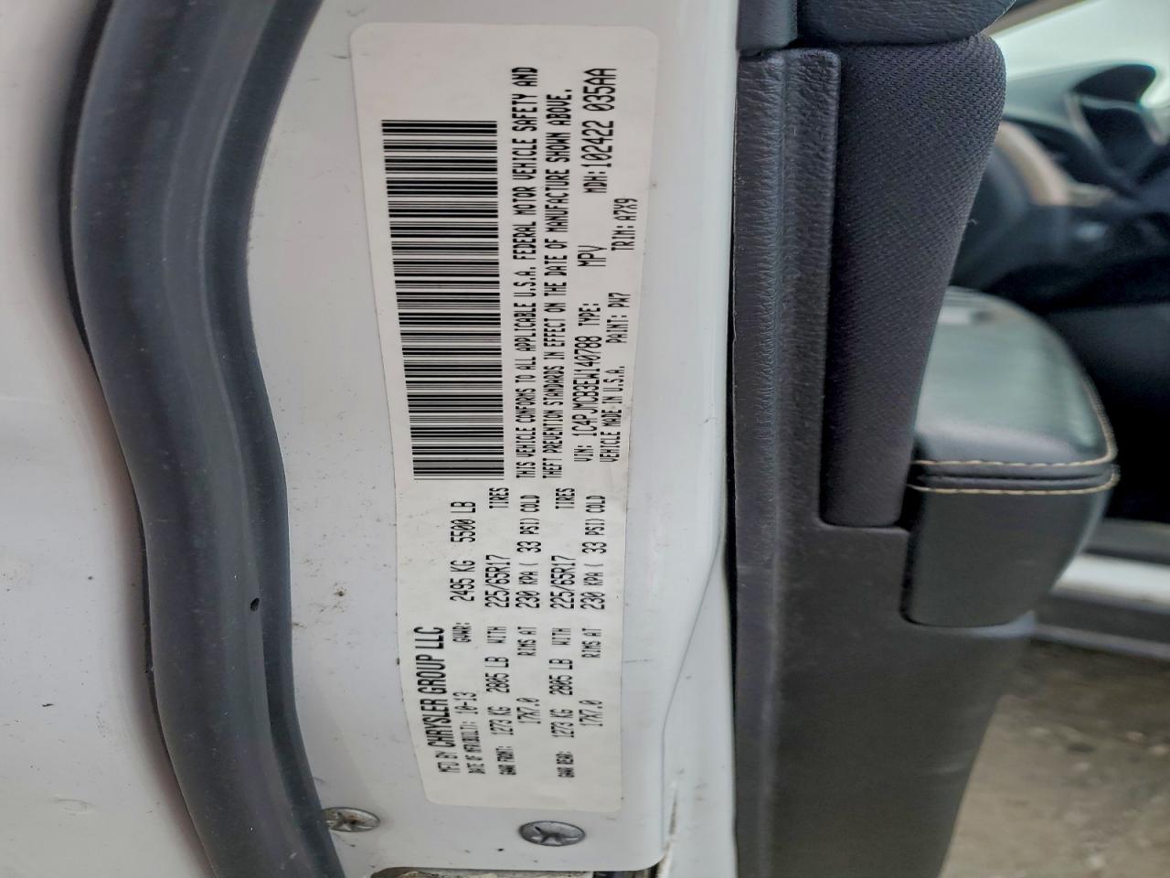 2014 Jeep Cherokee Latitude VIN: 1C4PJMCB3EW140788 Lot: 94414725