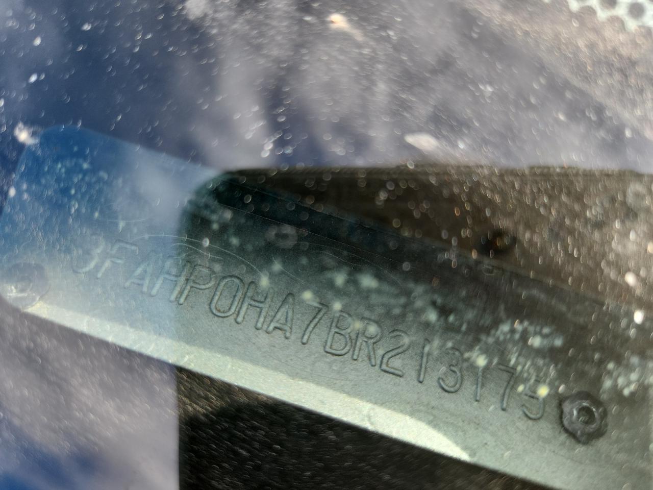 2011 Ford Fusion Se VIN: 3FAHP0HA7BR213175 Lot: 92962825