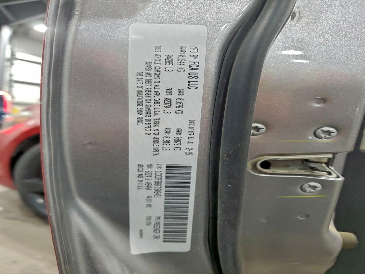 2015 Dodge Dart Sxt VIN: 1C3CDFBB6FD302451 Lot: 94090125