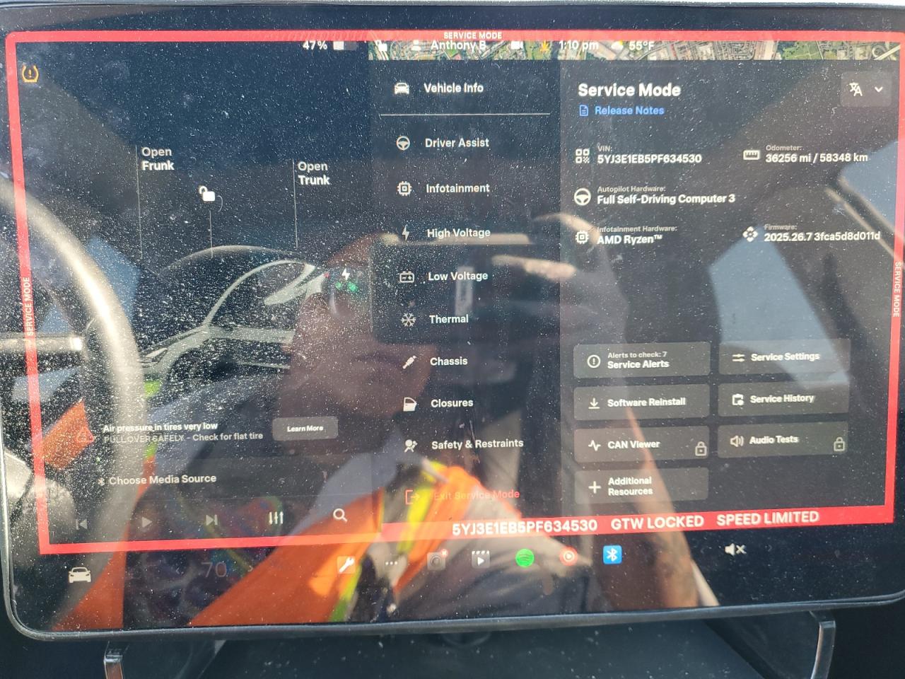 2023 Tesla Model 3 VIN: 5YJ3E1EB5PF634530 Lot: 91933895