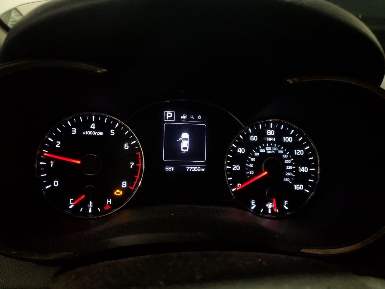 2017 Kia Forte Lx VIN: 3KPFL4A77HE009849 Lot: 92056945