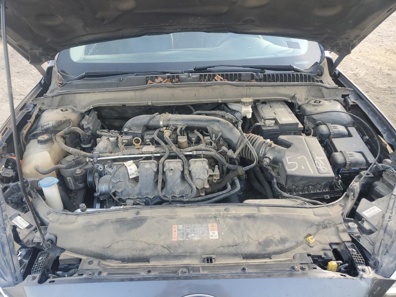 2019 Ford Fusion Titanium VIN: 3FA6P0D93KR205786 Lot: 91994965