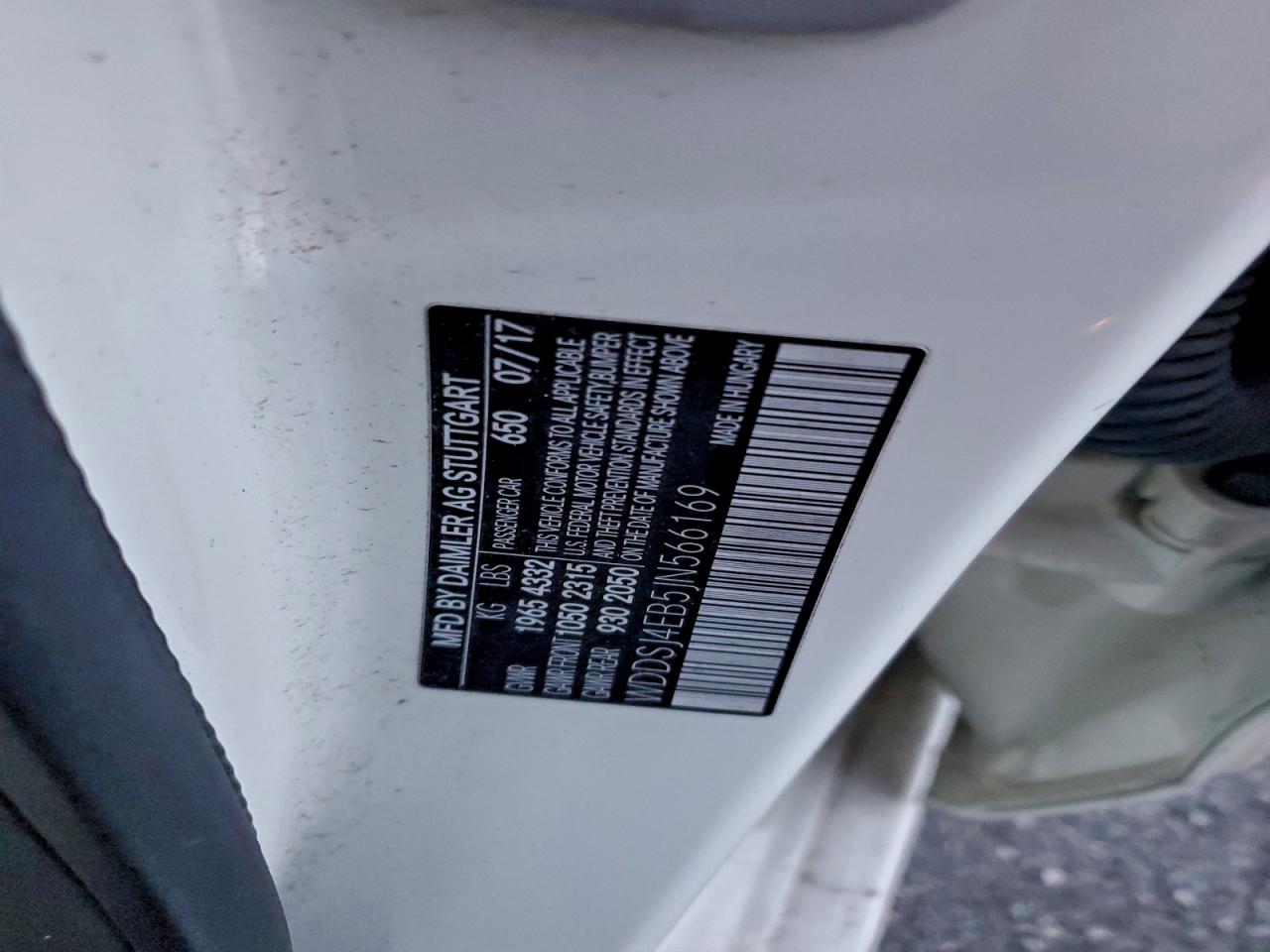 2018 Mercedes-Benz Cla 250 VIN: WDDSJ4EB5JN566169 Lot: 93322445