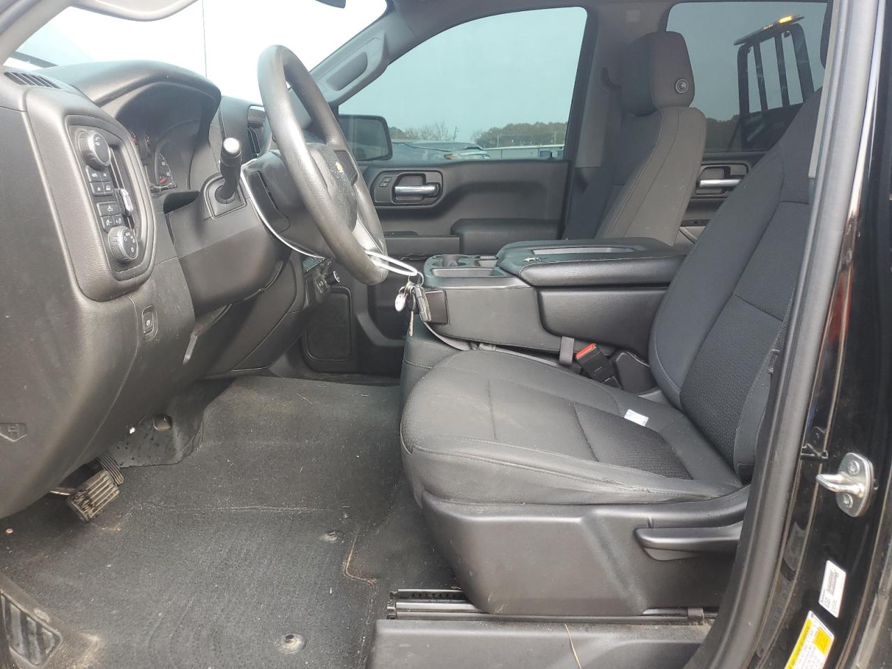 2021 Chevrolet Silverado K1500 Custom VIN: 1GCPYBEHXMZ173544 Lot: 91781585