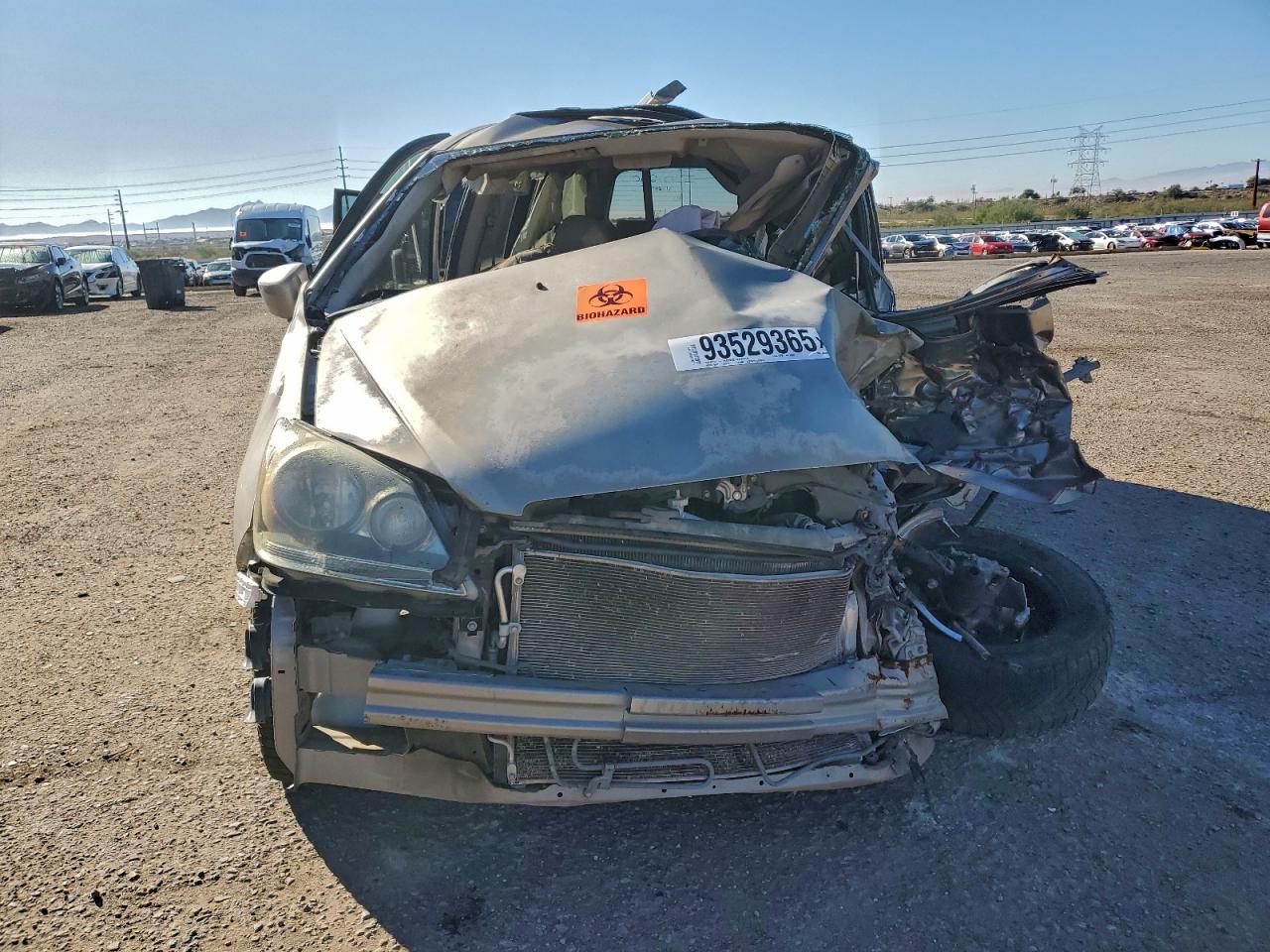 2007 Honda Odyssey Exl VIN: 5FNRL38697B445339 Lot: 93529365