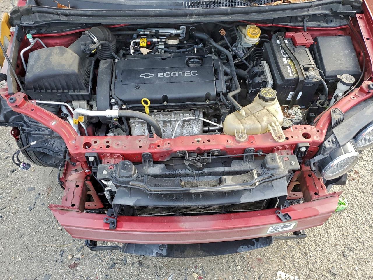 2012 Chevrolet Sonic Lt VIN: 1G1JC5SH4C4164434 Lot: 93457445