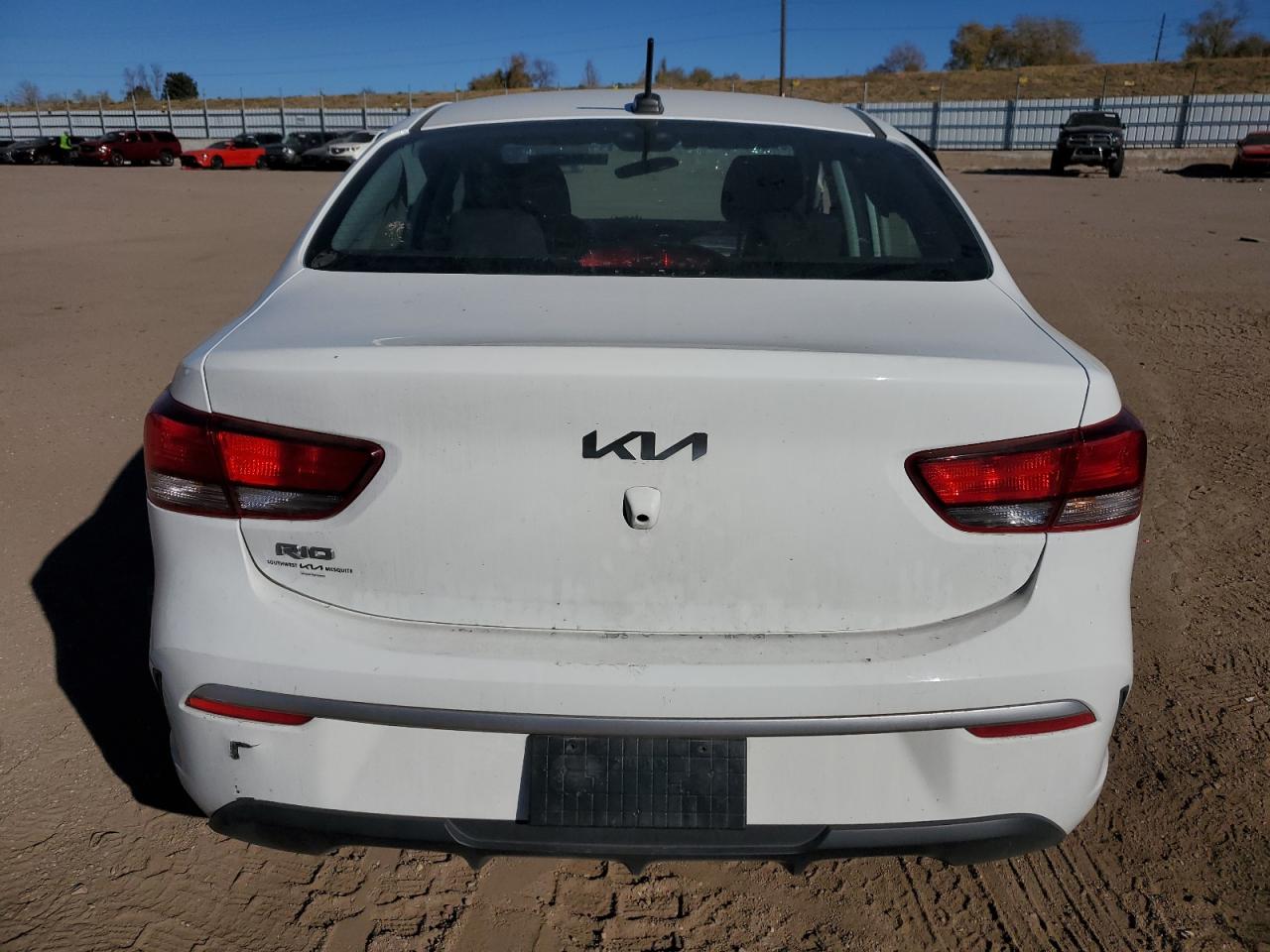 2022 Kia Rio Lx VIN: 3KPA24ADXNE446243 Lot: 91354775