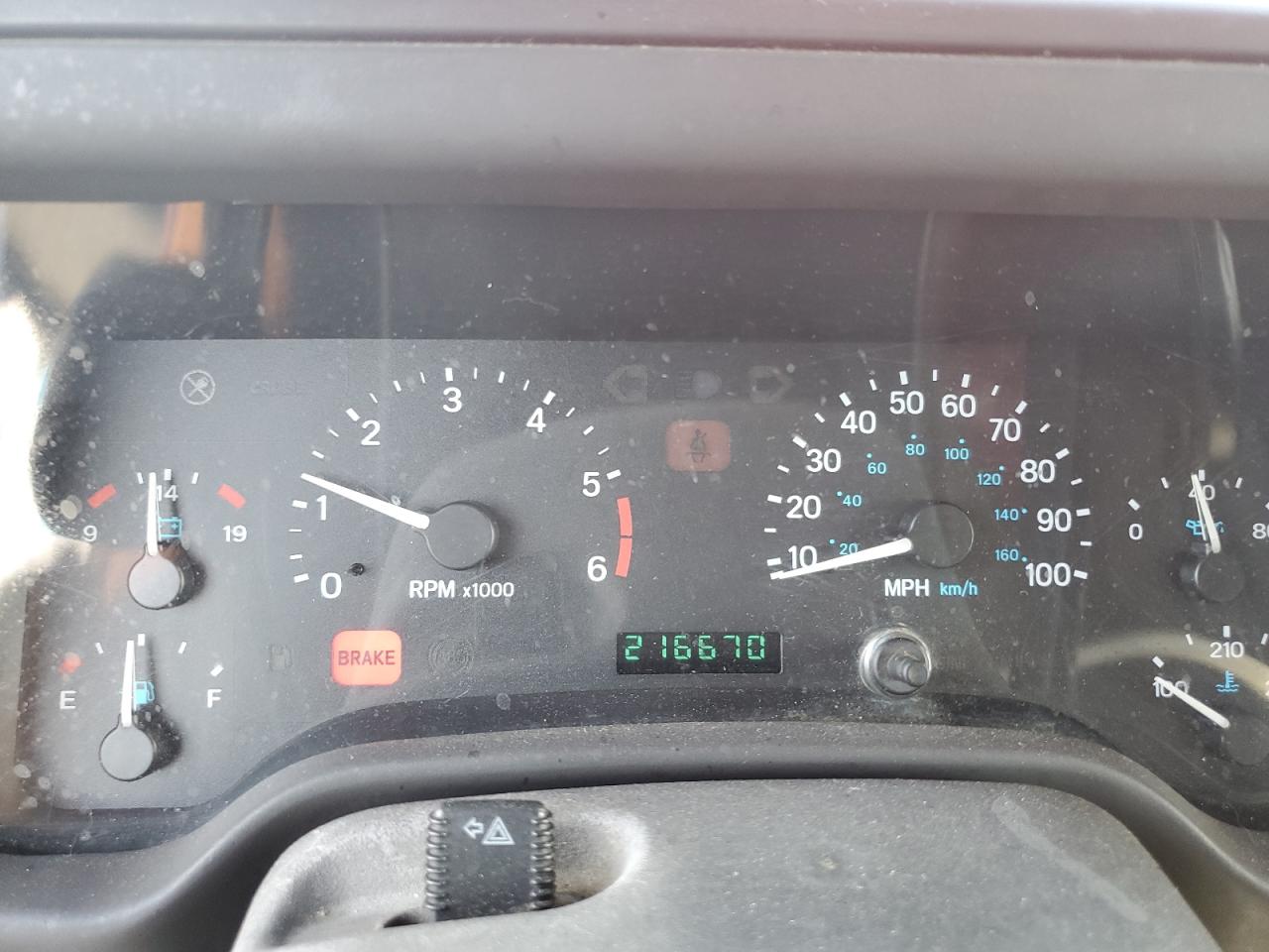 1998 Jeep Wrangler / Tj Se VIN: 1J4FY29P4WP796230 Lot: 92219045