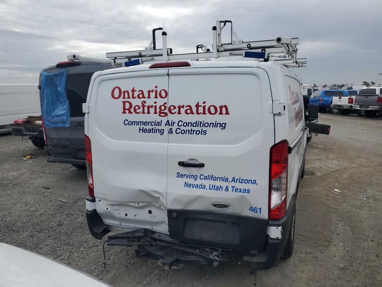 2023 Ford Transit T-250 VIN: 1FTBR1Y81PKB92252 Lot: 92387565