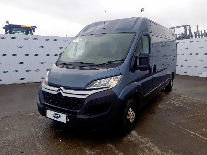 2020 CITROEN RELAY 2.2 BLUEHDI H2 VAN 140PS ENTERPRISE for sale at Copart WHITBURN