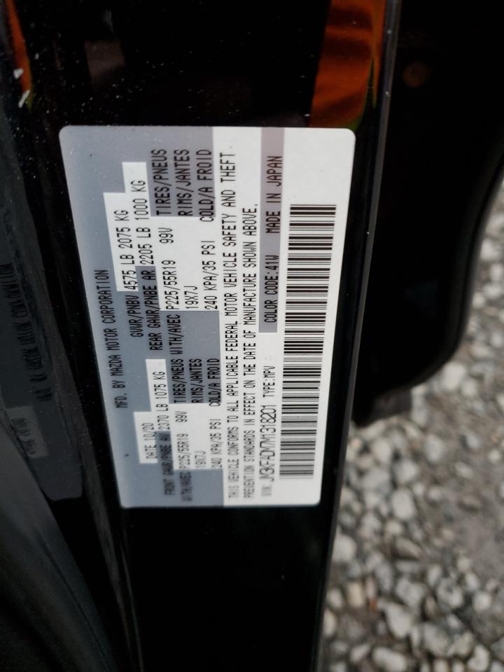 2021 Mazda Cx-5 Grand Touring VIN: JM3KFADM7M1318201 Lot: 91424295