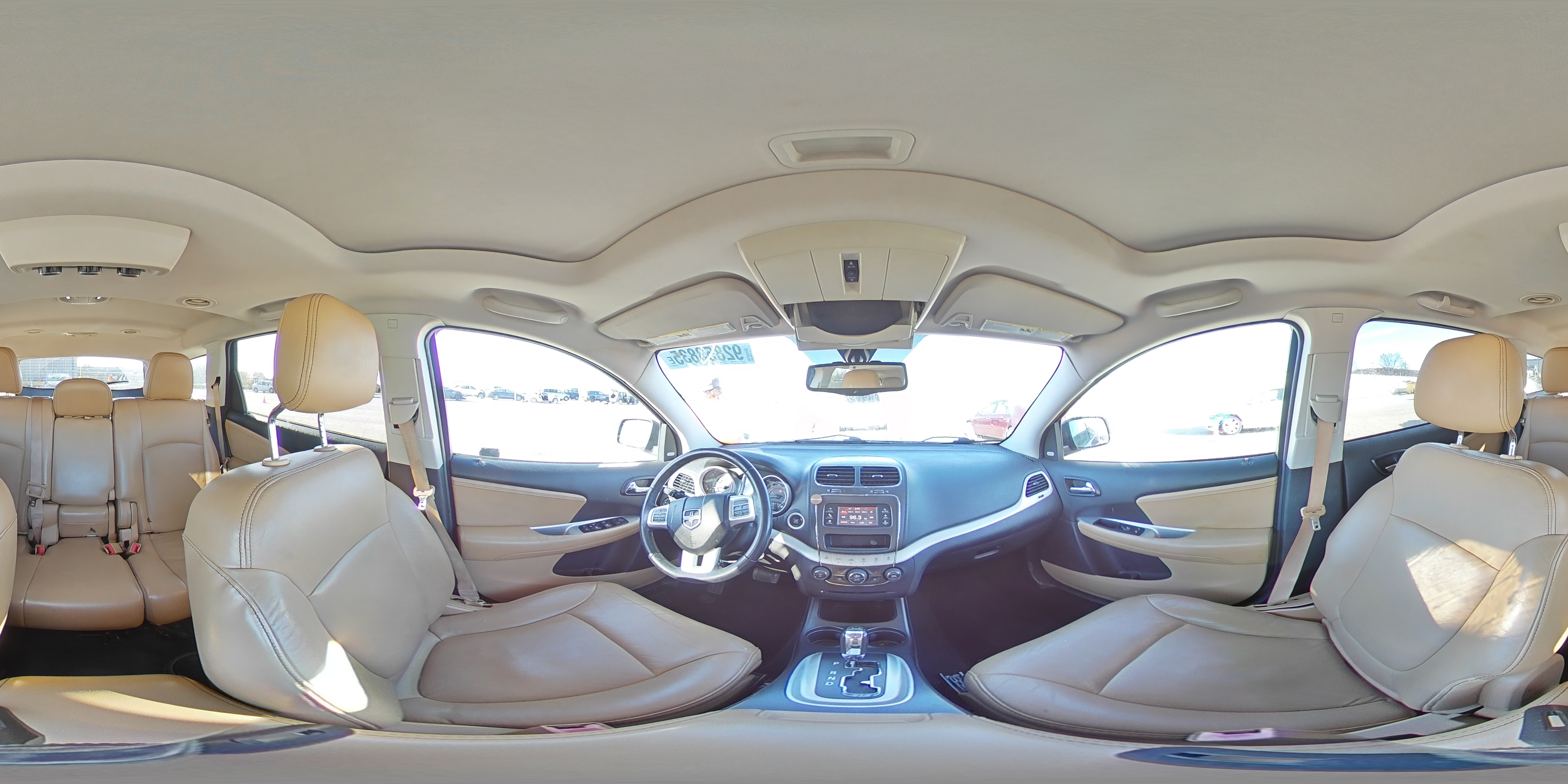 2012 Dodge Journey Crew VIN: 3C4PDCDG2CT203782 Lot: 92853835