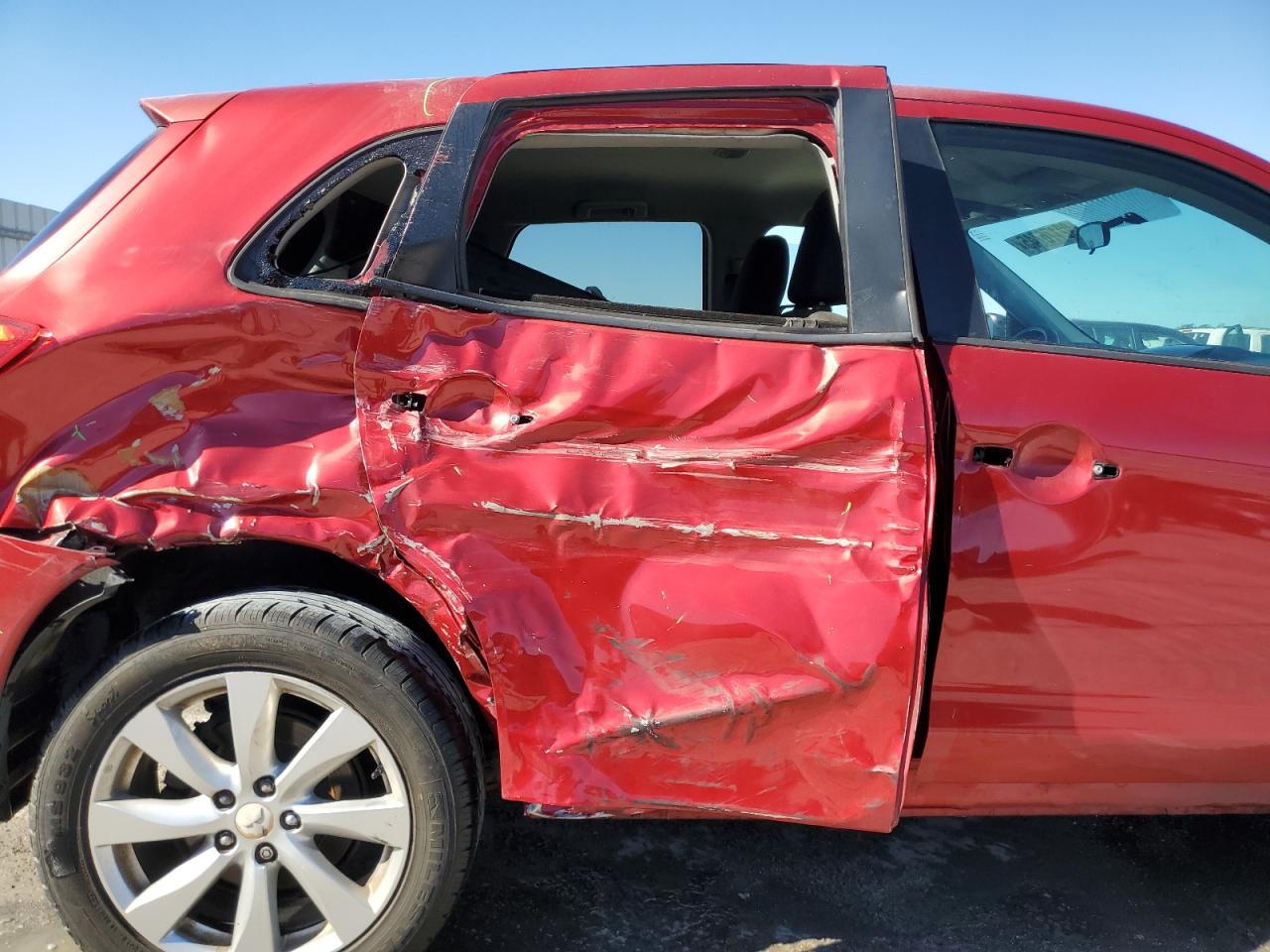 2014 Mitsubishi Outlander Sport VIN: 4A4AP3AU8EE032071 Lot: 92176745