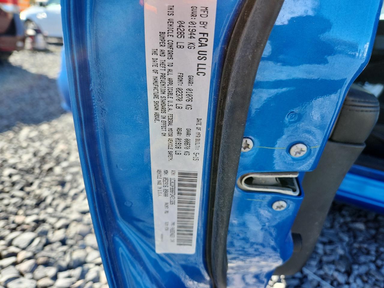 2015 Dodge Dart Sxt VIN: 1C3CDFBB6FD421326 Lot: 91254985