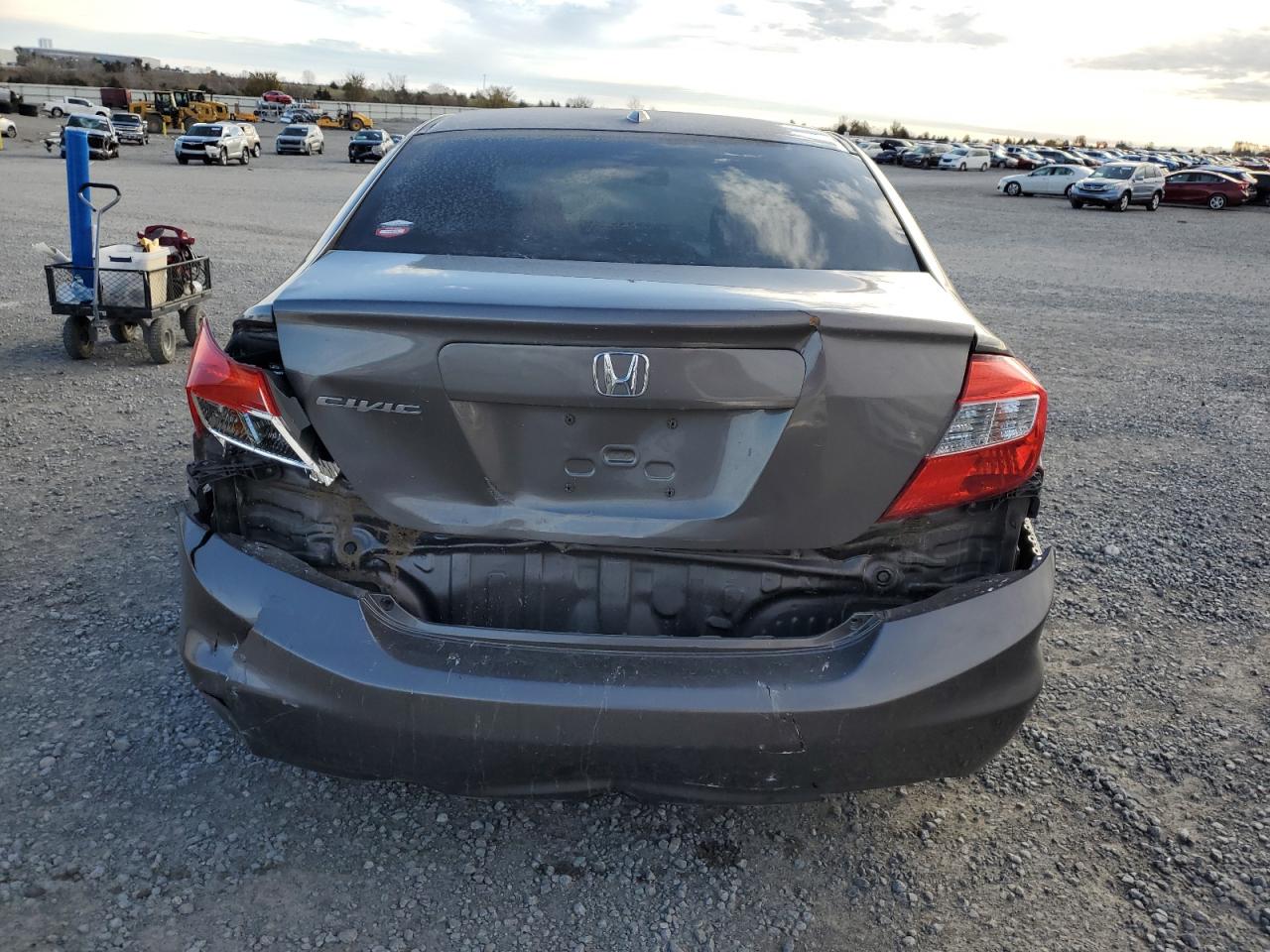 2012 Honda Civic Exl VIN: 2HGFB2F9XCH518964 Lot: 92124495