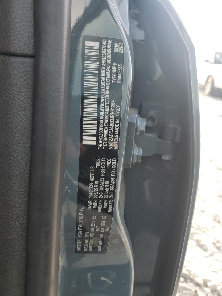 2018 Jeep Renegade Latitude VIN: ZACCJABB3JPH81364 Lot: 93972105