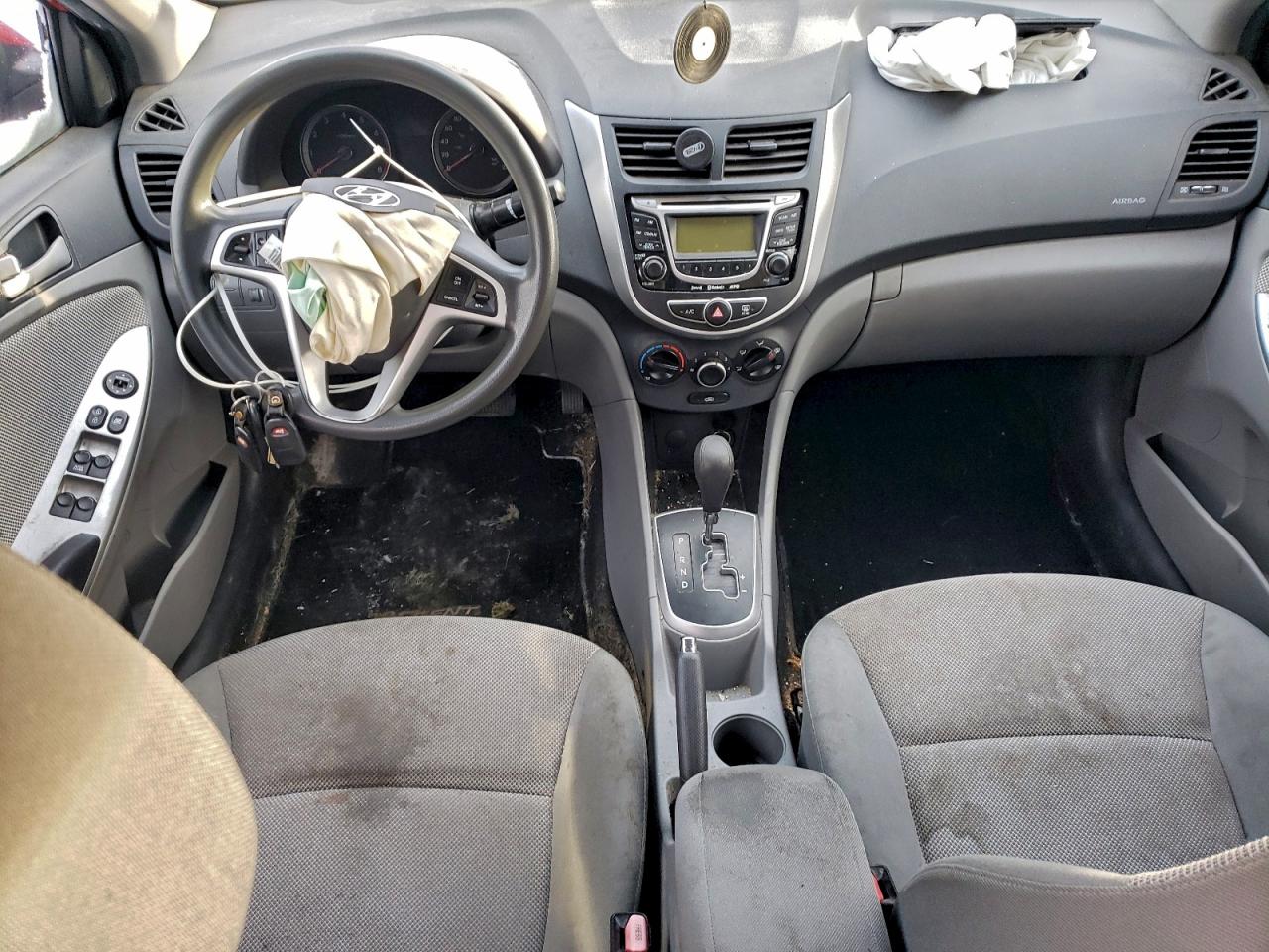 2012 Hyundai Accent Gls VIN: KMHCT4AE6CU205191 Lot: 95059335