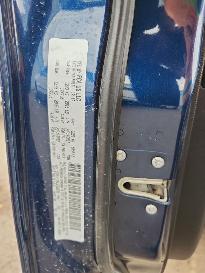 2018 Jeep Cherokee Latitude VIN: 1C4PJLCB6JD590306 Lot: 93496265