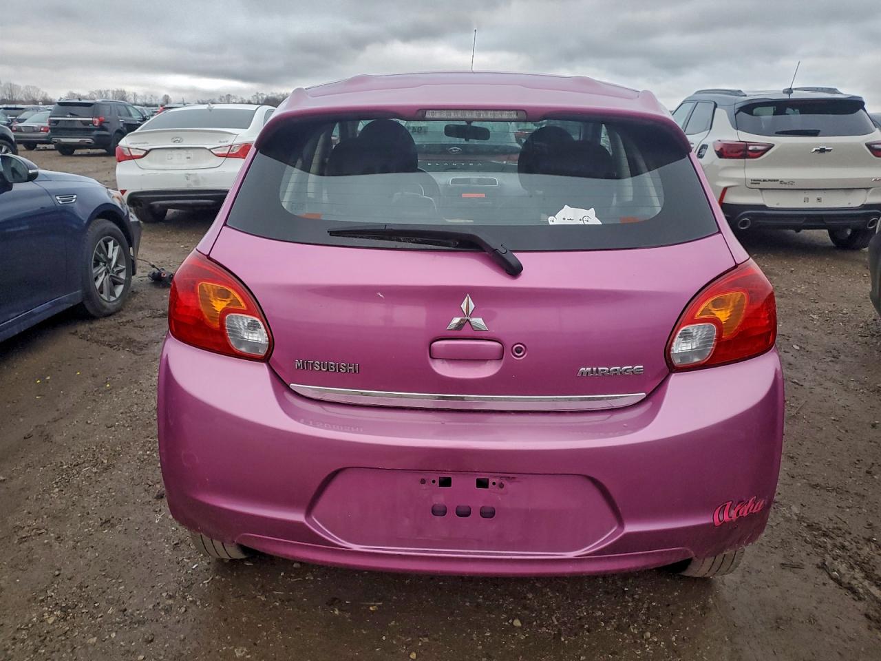 2014 Mitsubishi Mirage Es VIN: ML32A4HJ6EH020534 Lot: 94106005