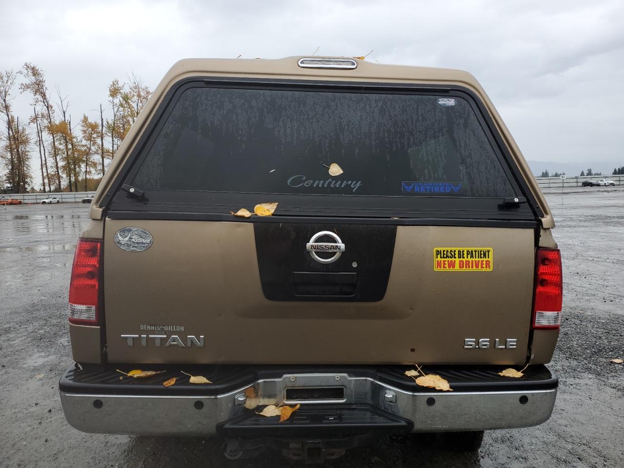 2005 Nissan Titan Xe VIN: 1N6AA06B25N544341 Lot: 91532785