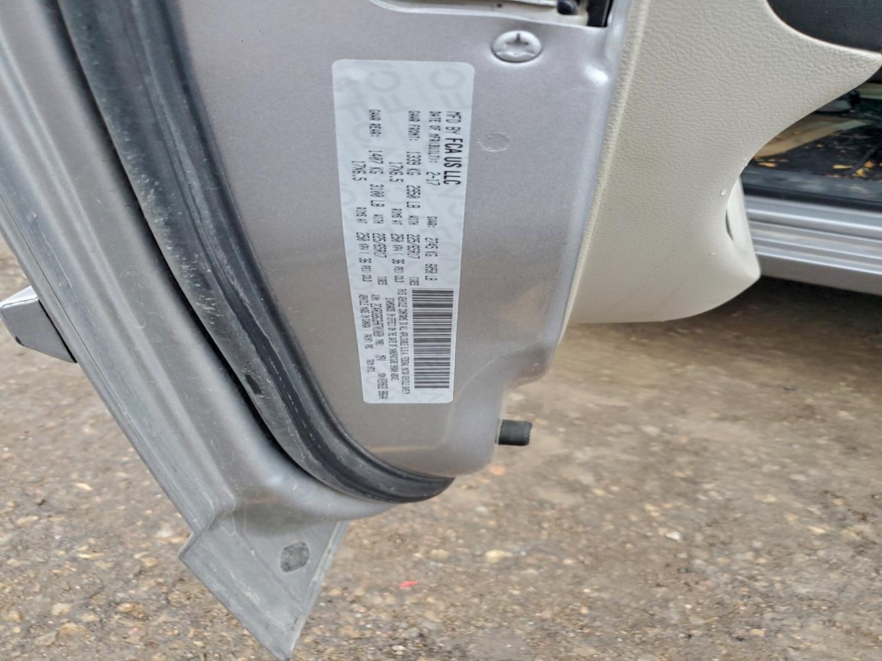 2017 Dodge Grand Caravan Se VIN: 2C4RDGBG3HR701020 Lot: 93514395