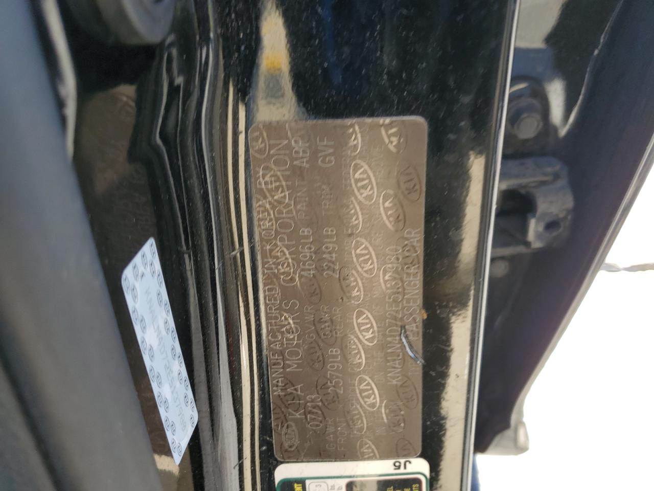 2014 Kia Cadenza Premium VIN: KNALN4D72E5137980 Lot: 93593065