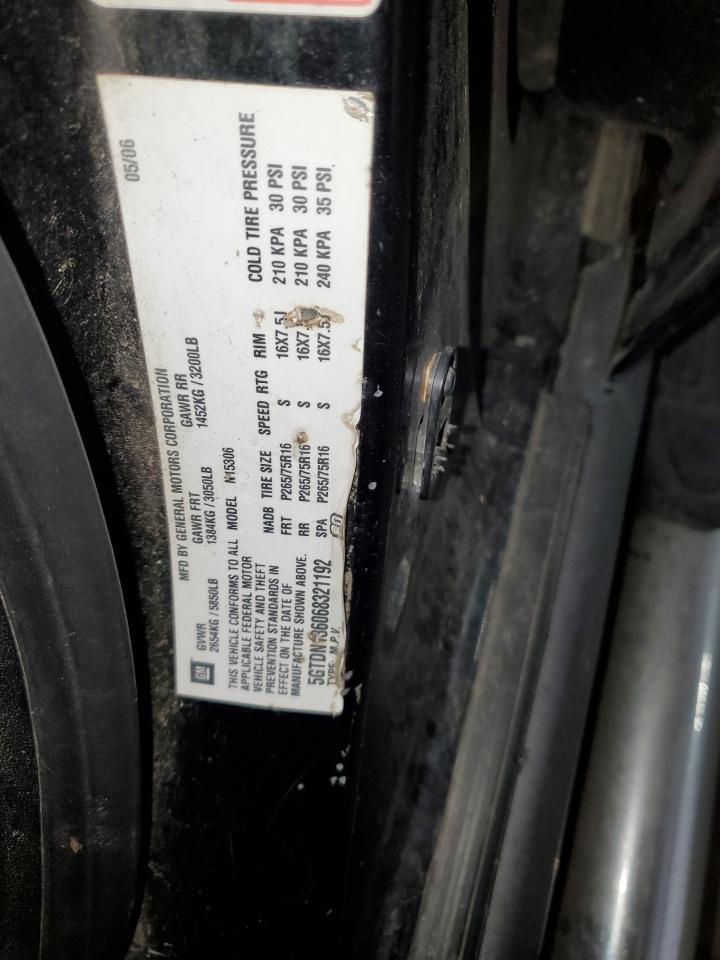 2006 Hummer H3 VIN: 5GTDN136068321192 Lot: 91661505