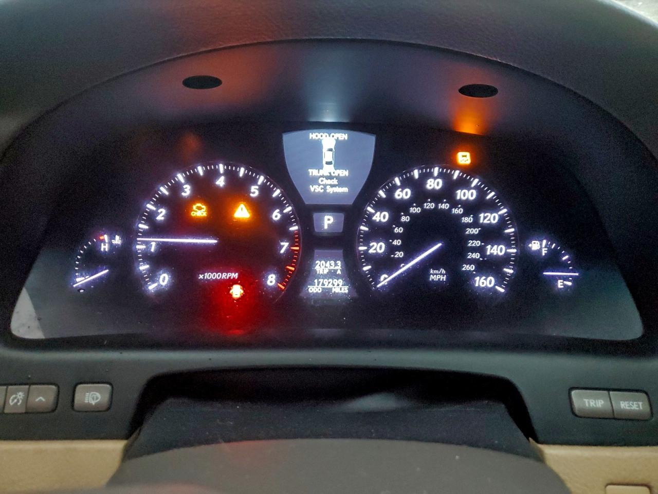 2007 Lexus Ls 460 VIN: JTHBL46F675035964 Lot: 93872835