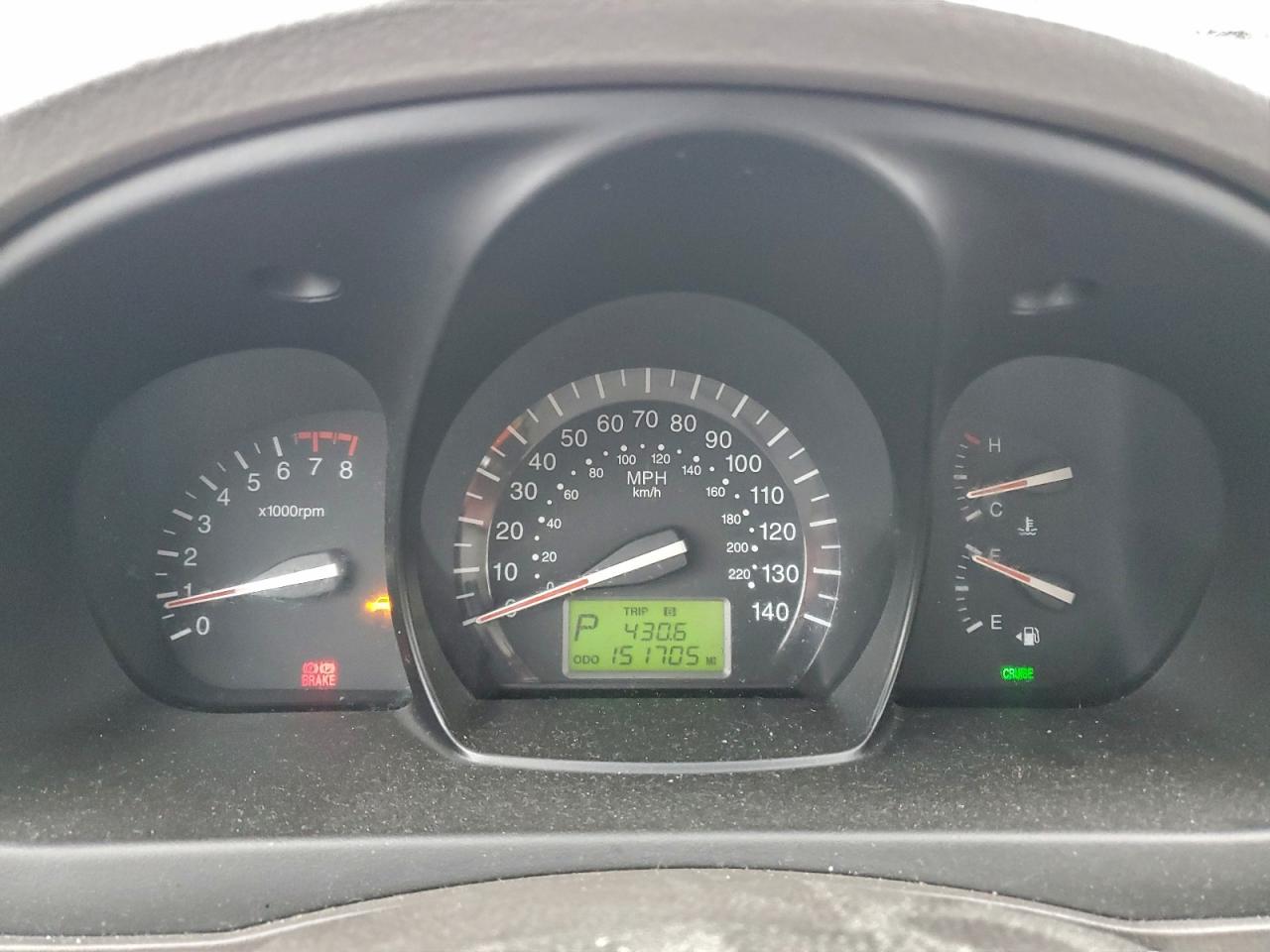 2008 Kia Spectra Ex VIN: KNAFE121785557815 Lot: 94551525