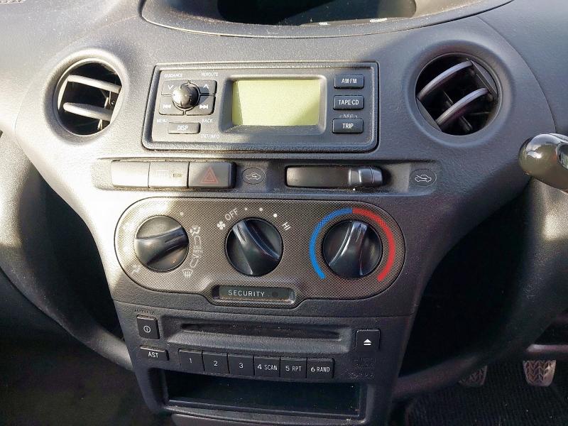 2004 TOYOTA YARIS 1.3 VVT-I BLUE 5DR