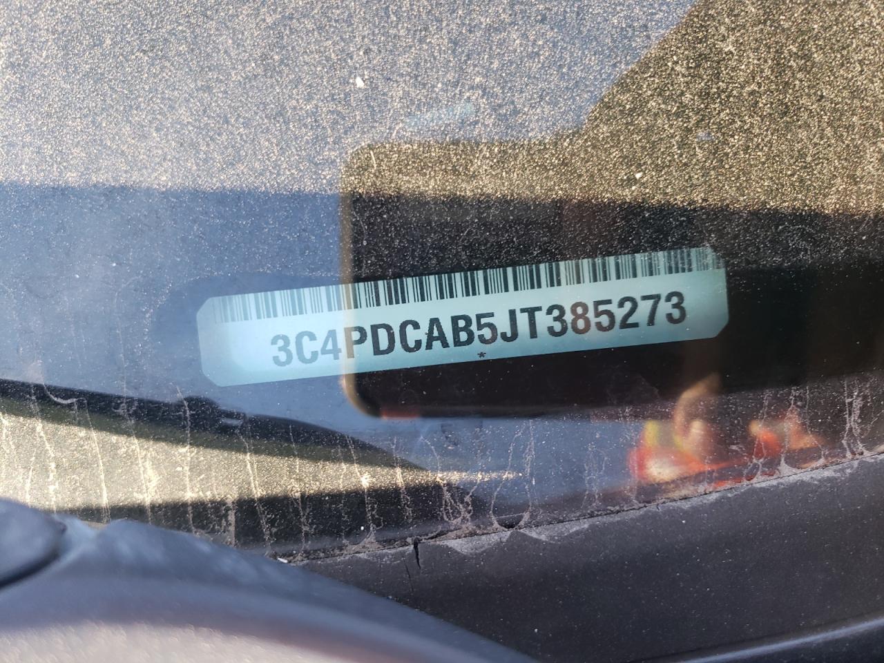 2018 Dodge Journey Se VIN: 3C4PDCAB5JT385273 Lot: 93613545