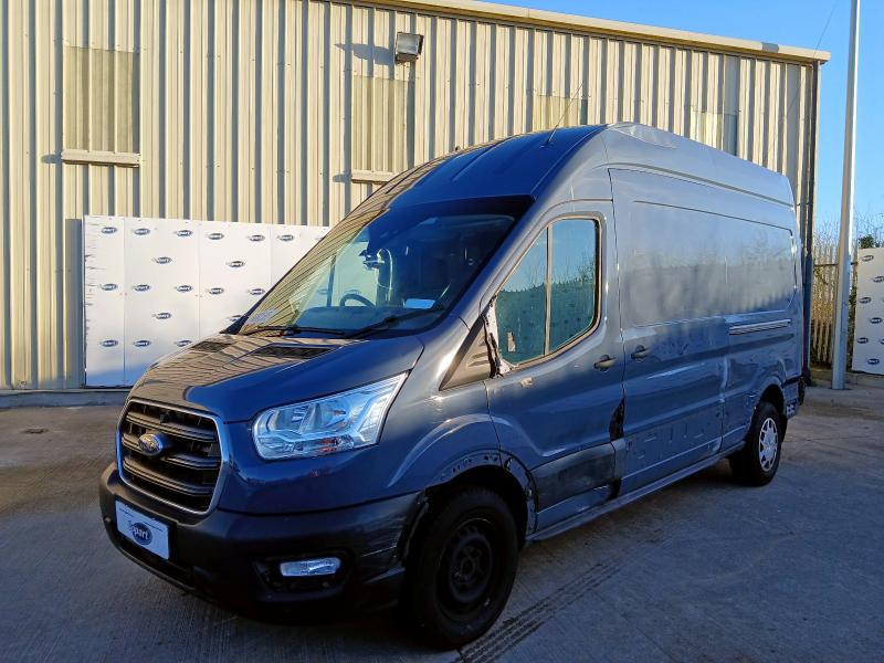 2021 FORD TRANSIT 2.0 ECOBLUE 130PS H3 TREND VAN for sale at Copart CHESTER