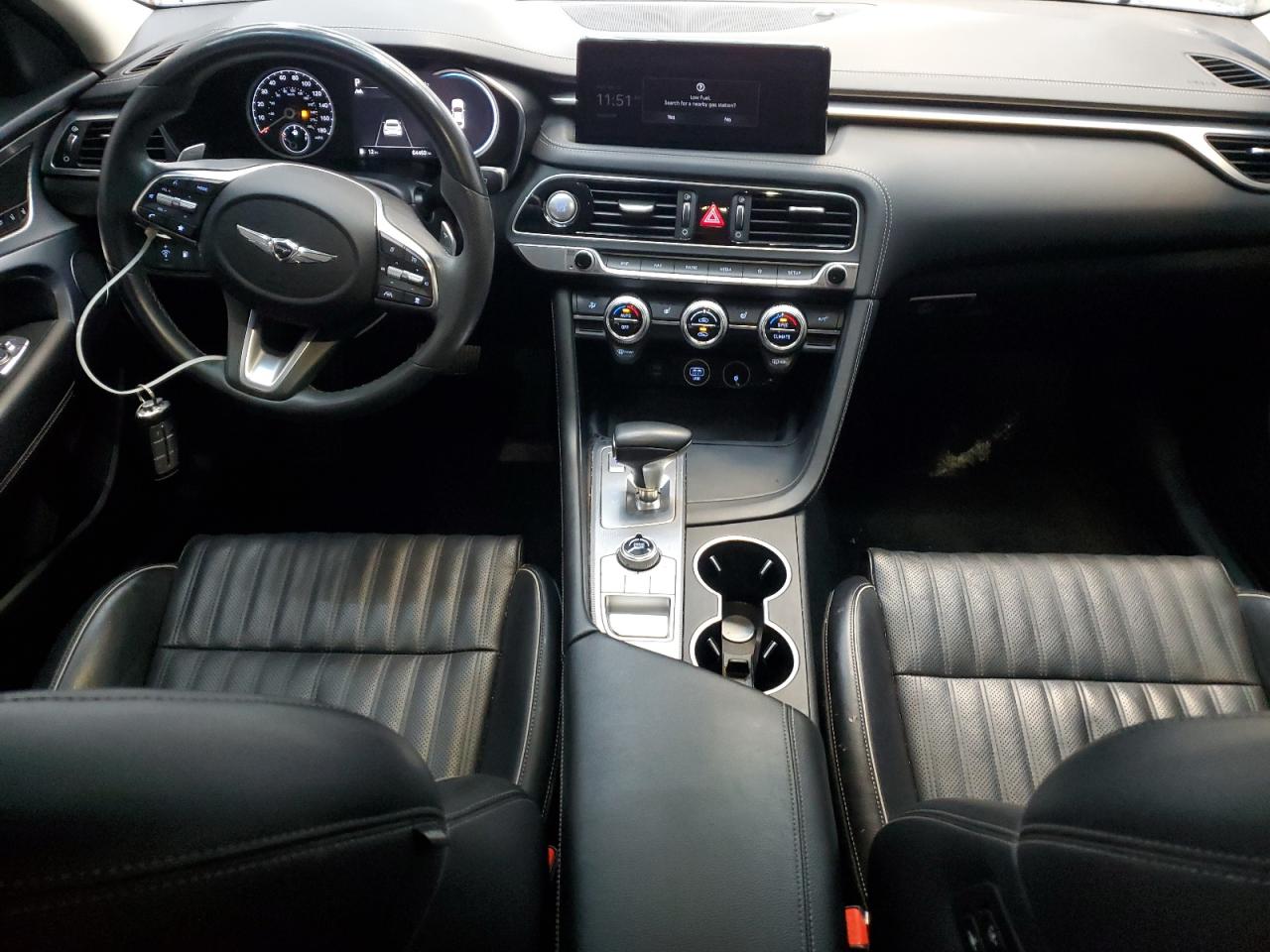 2022 Genesis G70 Base VIN: KMTG34TA6NU087163 Lot: 91074395