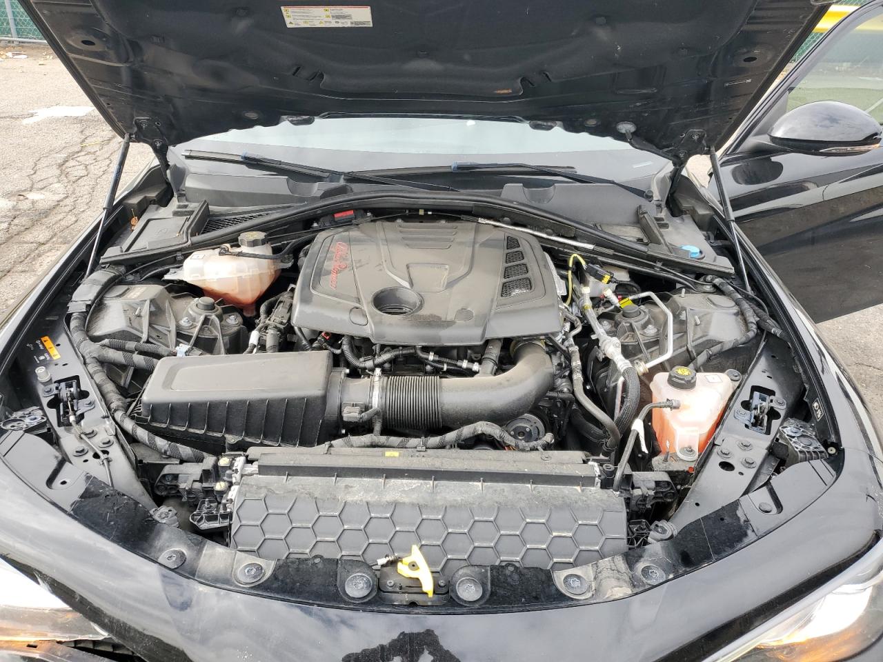 2019 Alfa Romeo Giulia Ti VIN: ZARFANBN8K7614033 Lot: 92722215