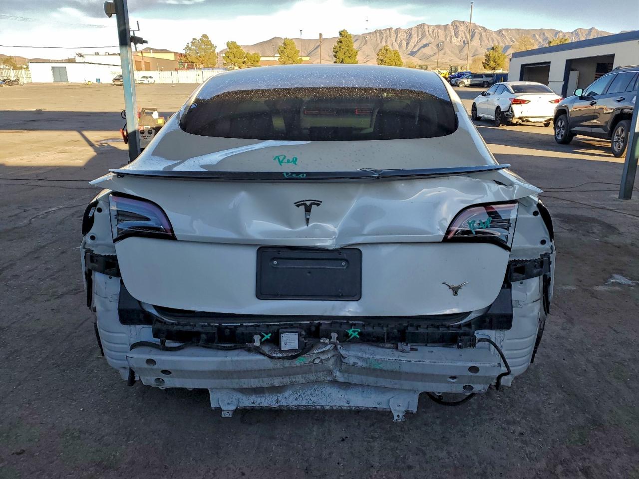 2023 Tesla Model 3 VIN: 5YJ3E1EA4PF599194 Lot: 93947855