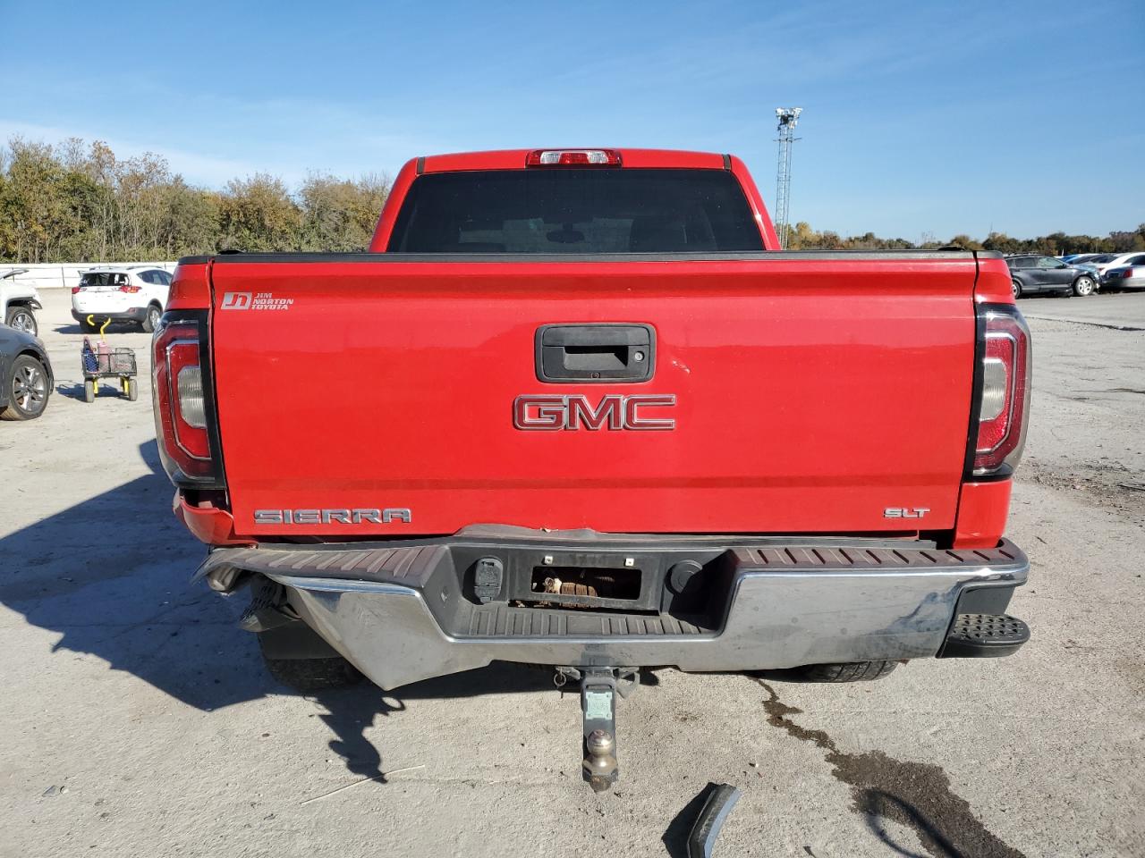 2018 GMC Sierra K1500 Slt VIN: 3GTU2NEC4JG236983 Lot: 92181205