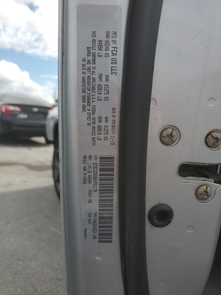 2019 Dodge Challenger Sxt VIN: 2C3CDZAG9KH751179 Lot: 91727875