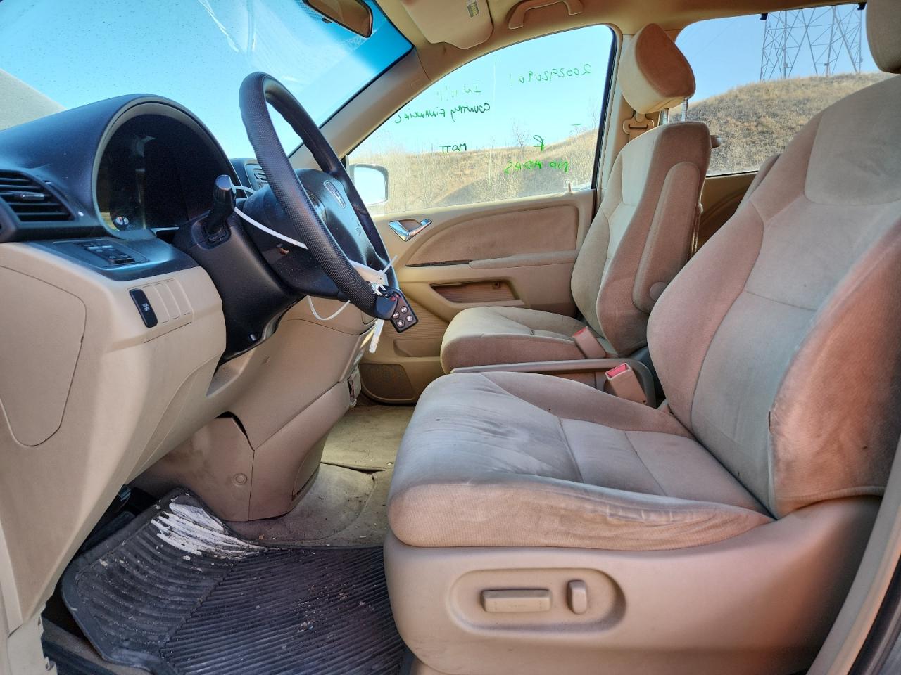 2005 Honda Odyssey Ex VIN: 5FNRL38475B004918 Lot: 93481625