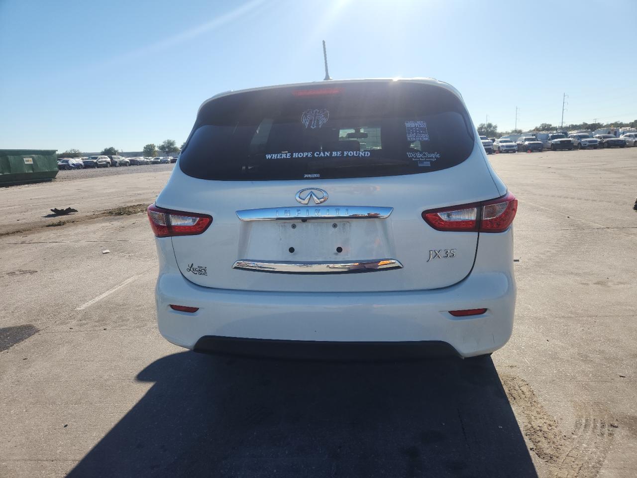 2013 Infiniti Jx35 VIN: 5N1AL0MN6DC334843 Lot: 91010425