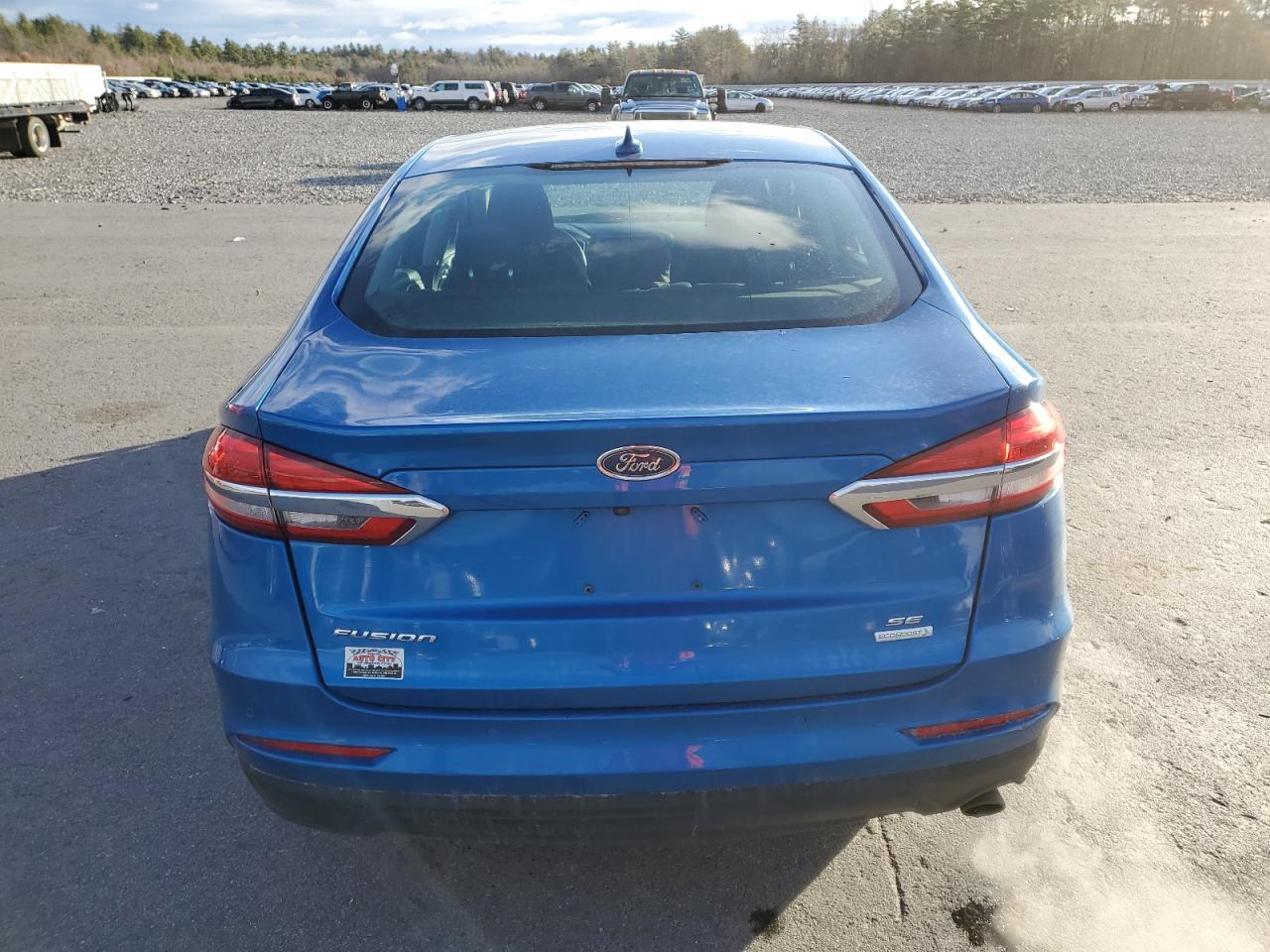 2019 Ford Fusion Se VIN: 3FA6P0HD7KR243410 Lot: 92848545