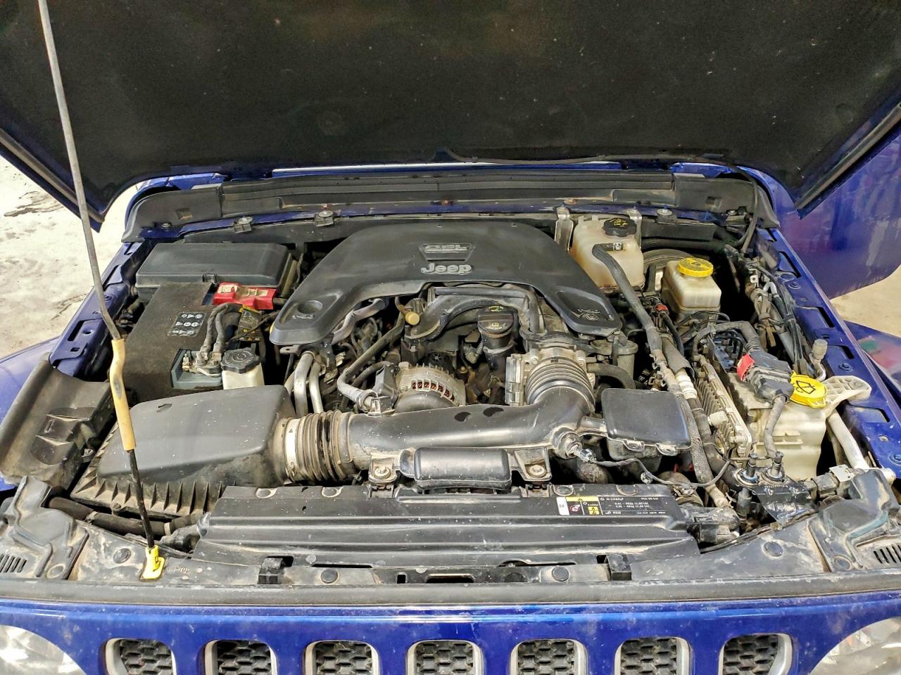 2019 Jeep Wrangler Unlimited Sahara VIN: 1C4HJXEG0KW673157 Lot: 94131415