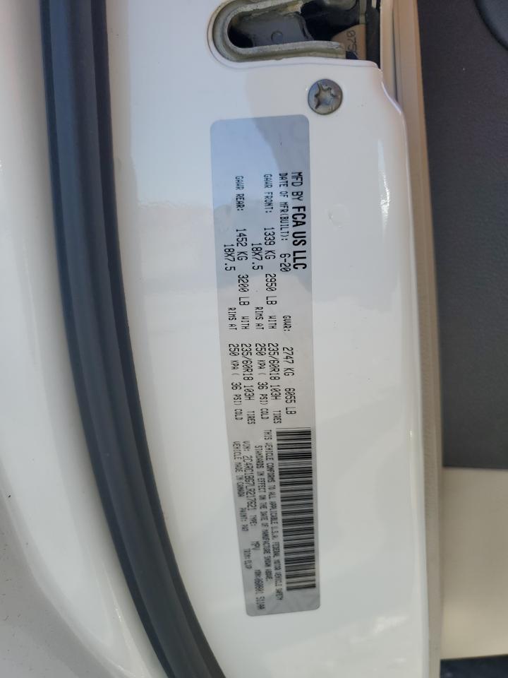 2020 Chrysler Pacifica Touring L VIN: 2C4RC1BG7LR217621 Lot: 92643205