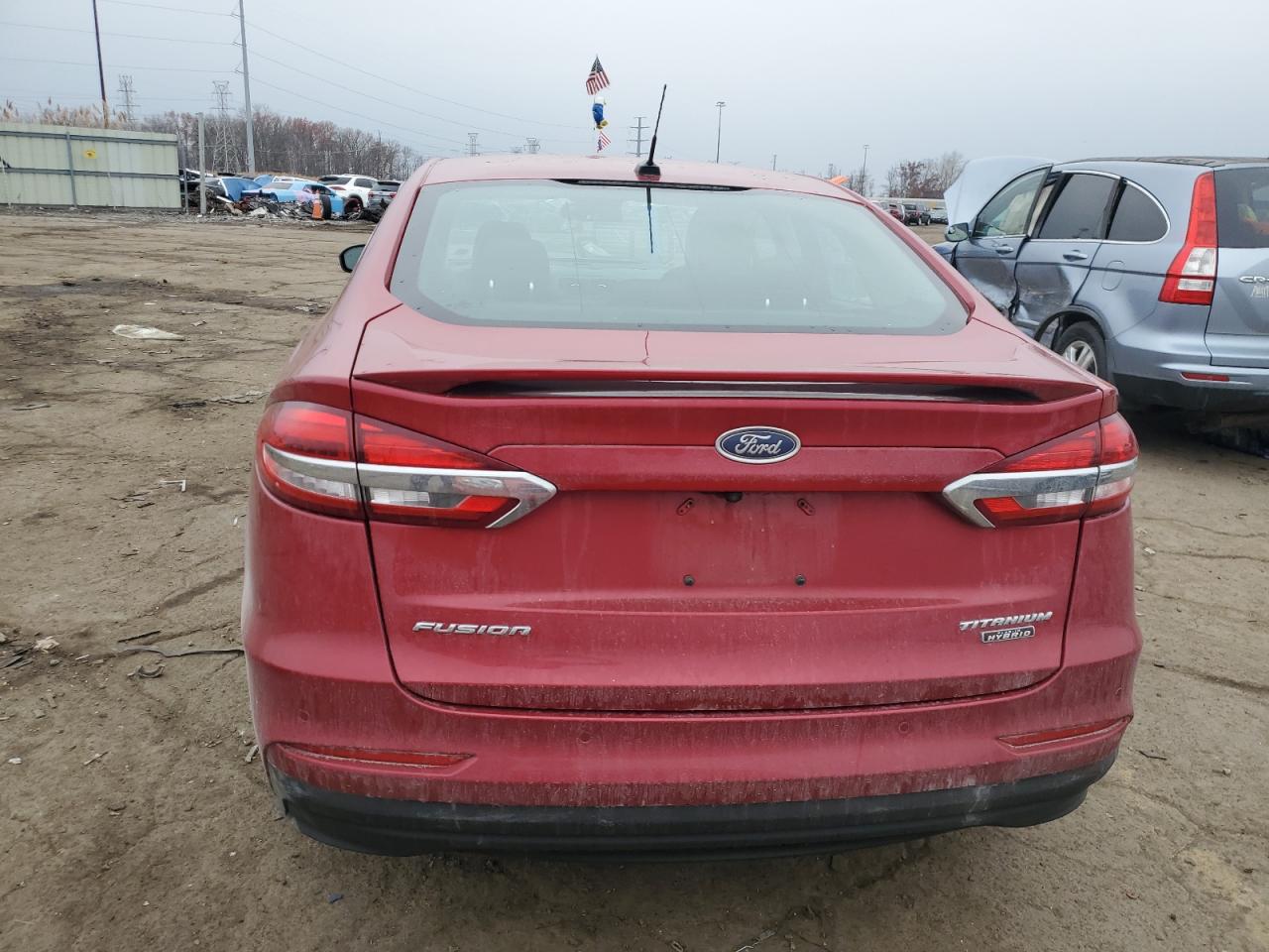 2020 Ford Fusion Titanium VIN: 3FA6P0SU7LR142670 Lot: 93487155