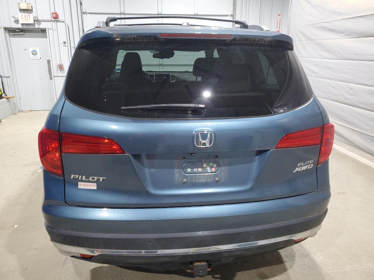 2016 Honda Pilot Elite VIN: 5FNYF6H09GB040629 Lot: 93504575