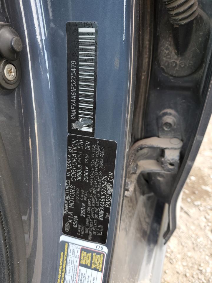 2015 Kia Forte Lx VIN: KNAFX4A61F5275479 Lot: 92678875