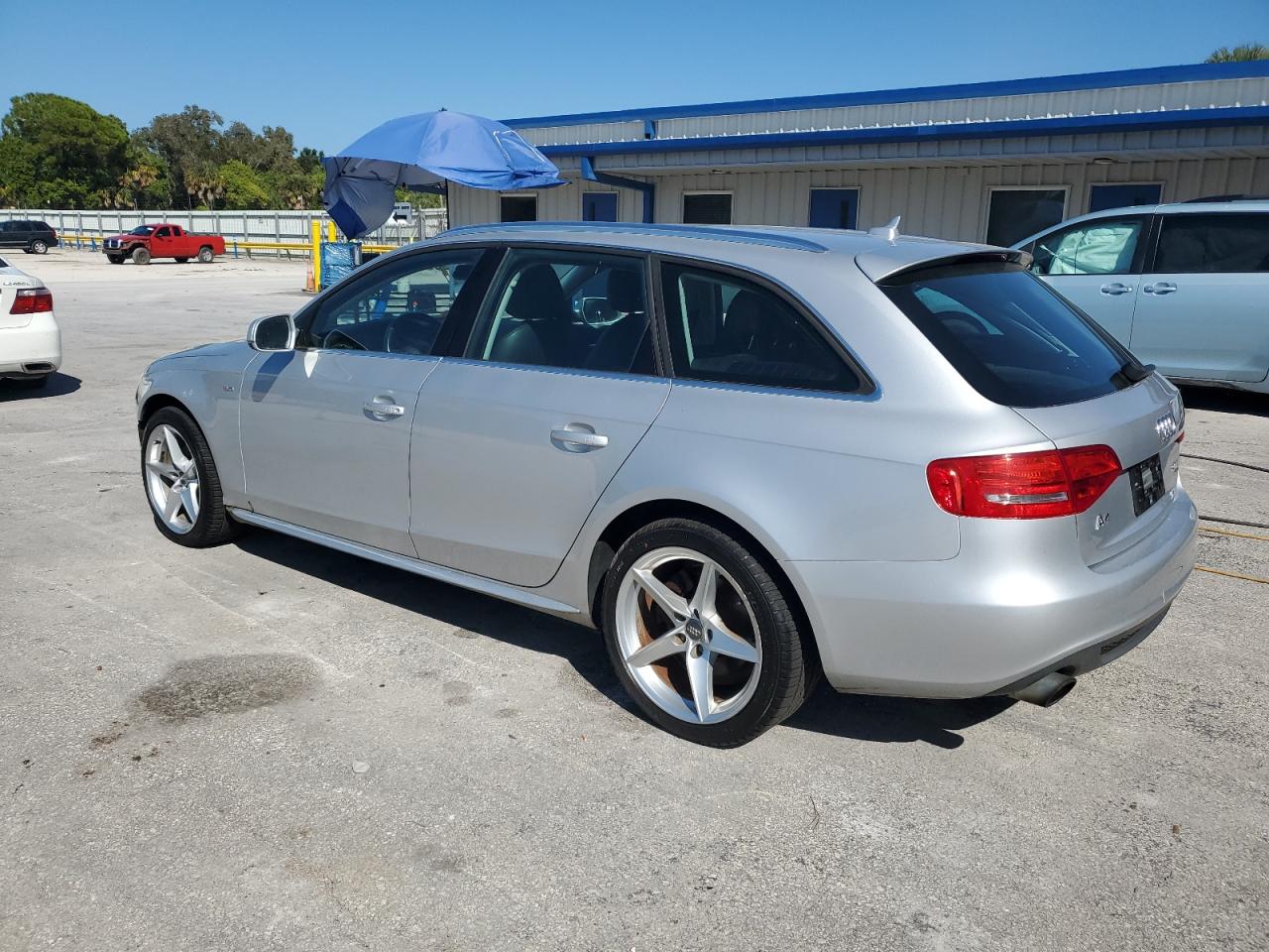 2012 Audi A4 Premium Plus silver hatchback gas WAUWFAFL4CA016374 photo #3