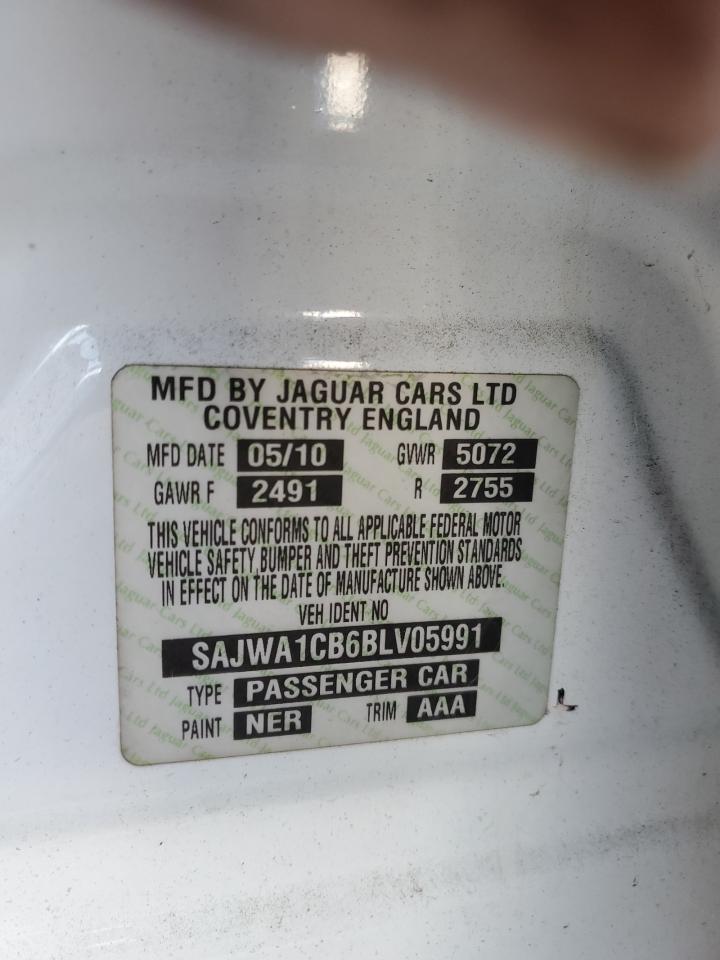 2011 Jaguar Xj VIN: SAJWA1CB6BLV05991 Lot: 90579125