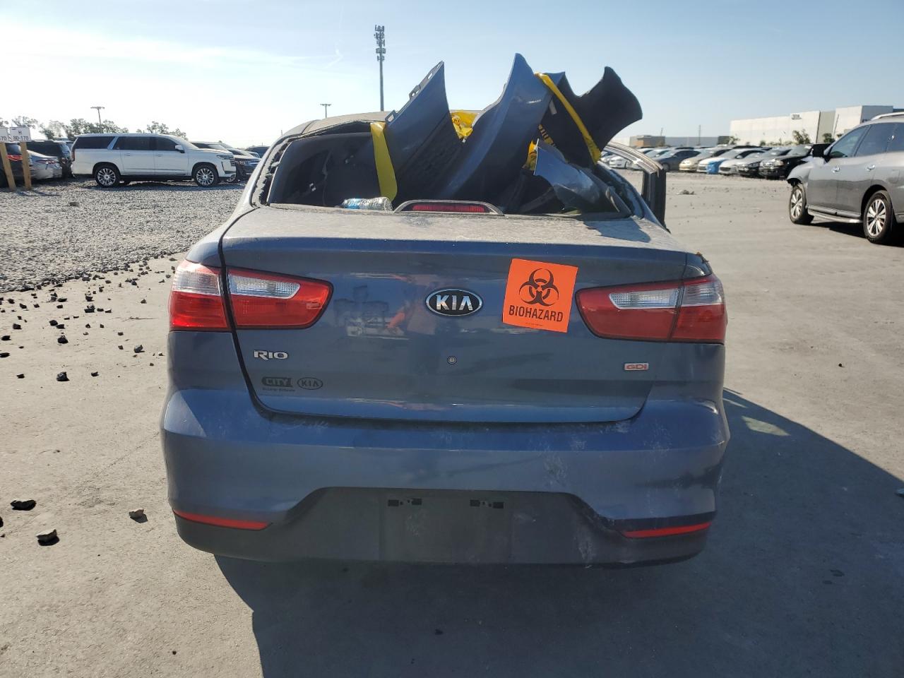 2016 Kia Rio Lx VIN: KNADM4A39G6648222 Lot: 93343385