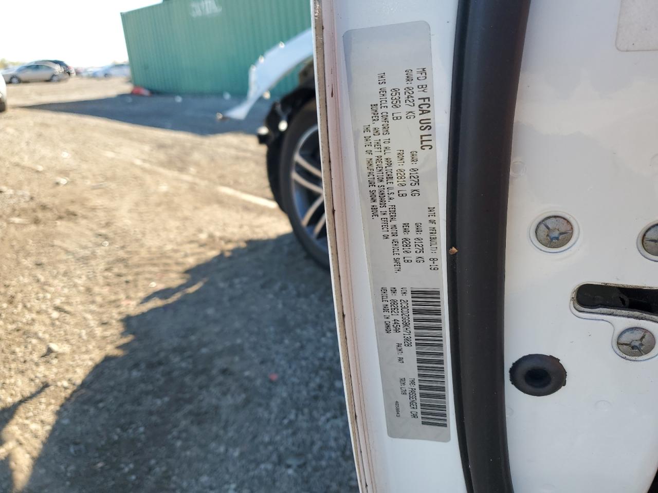 2019 Dodge Challenger Sxt VIN: 2C3CDZGG8KH713028 Lot: 91852495